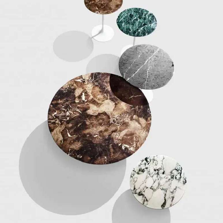 3. As pedras trazem sofistica&ccedil;&atilde;o e personalidade a decora&ccedil;&atilde;o. Fonte: Ess&ecirc;ncia M&oacute;veis