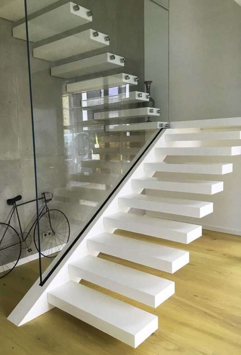 7. Corian branco para escada – Foto Architonic