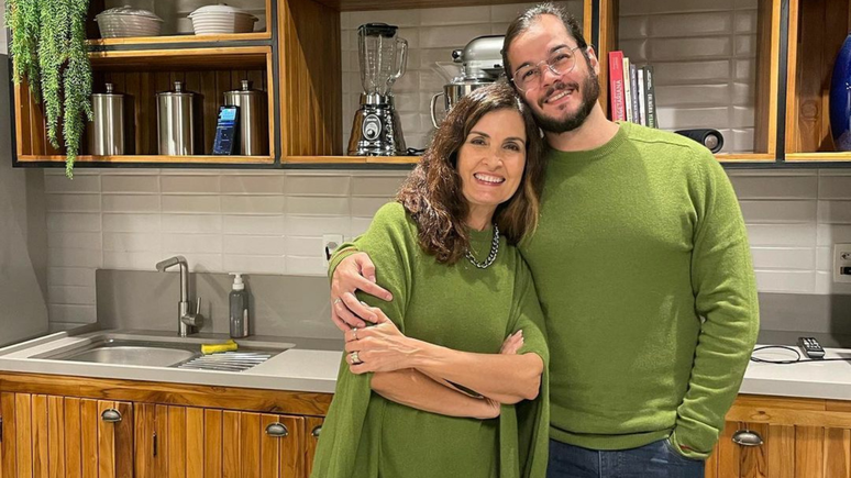 Fátima Bernardes e Túlio Gadêlha 