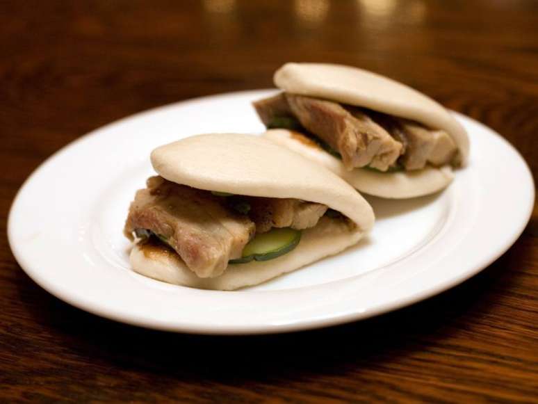 Momokuku. Os pork buns do americano David Chang, que consagraram o chef com criador de tendências