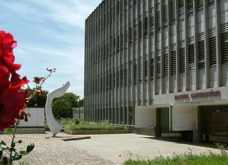 Fachada do Hospital Universitário da Universidade de São Paulo (HU-USP) 