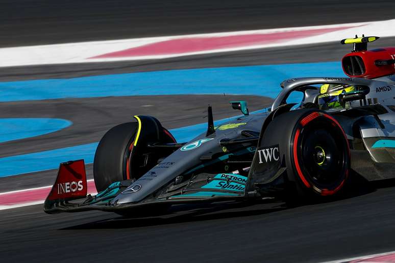 Hamilton na classificação para o GP da França
