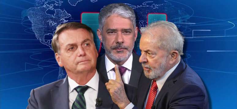 Será que Bolsonaro e Lula vão ‘amarelar’ na hora de encarar Bonner? 