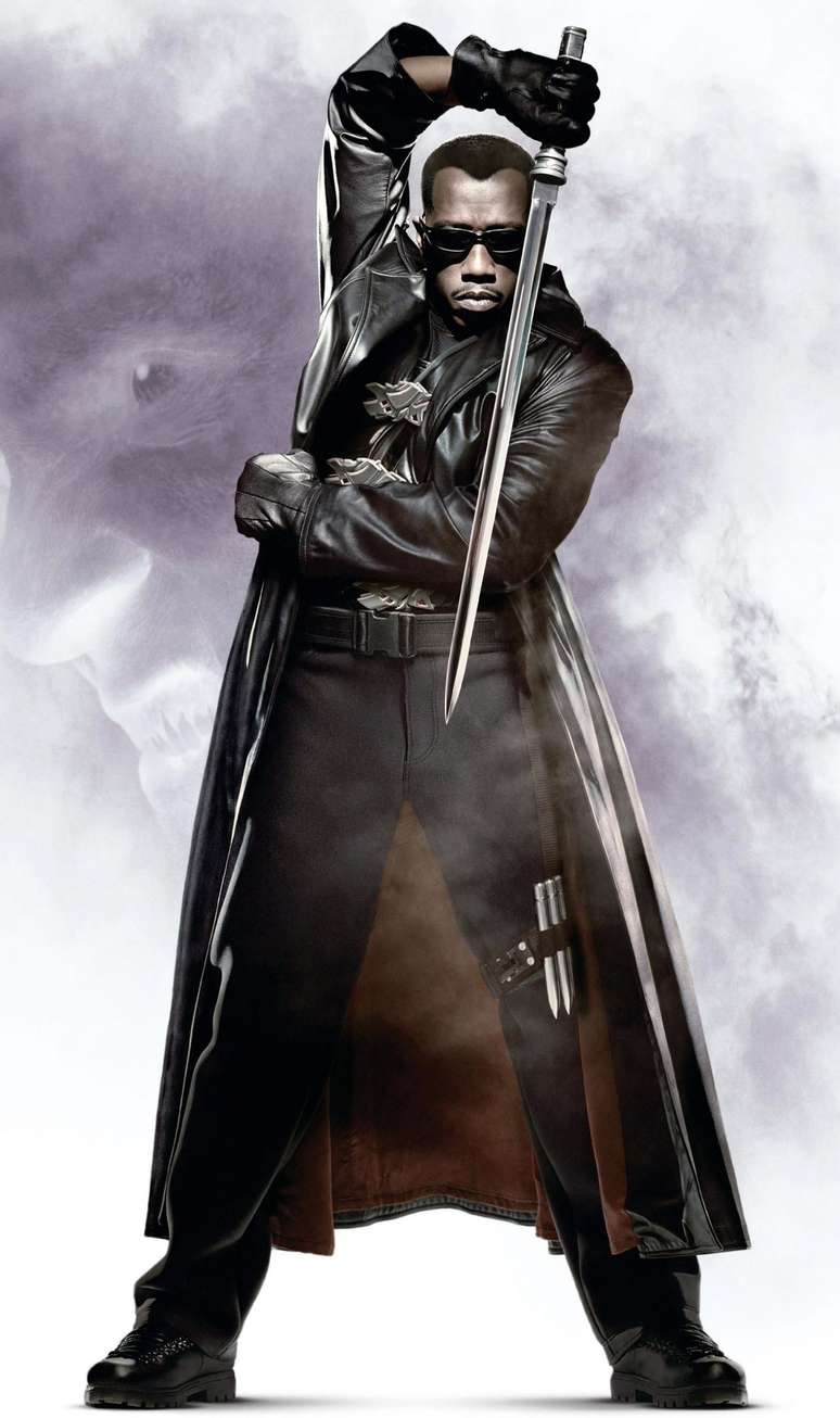 Blade, o caçador de vampiros (Wesley Snipes) - Desenho de