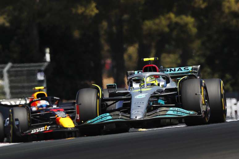 Lewis Hamilton em Paul Ricard: desidratado, mas feliz com rendimento da equipe alemã 