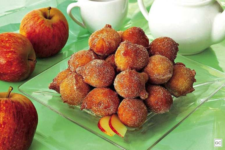 Bolinho de chuva com brigadeiro | Foto: Guia da Cozinha