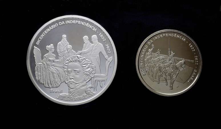 BC lança moedas comemorativas pelos 200 anos da Independência