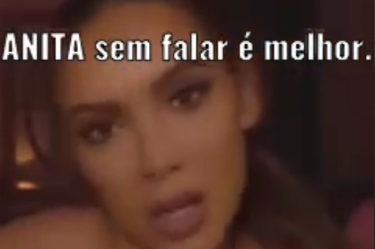 Anitta é vítima de deepfake em vídeo de conteúdo adulto