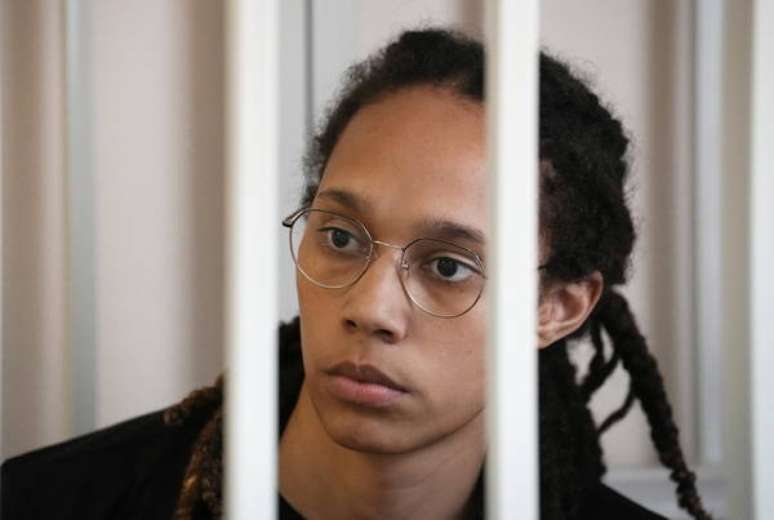 Brittney Griner foi detida em fevereiro no aeroporto de Moscou