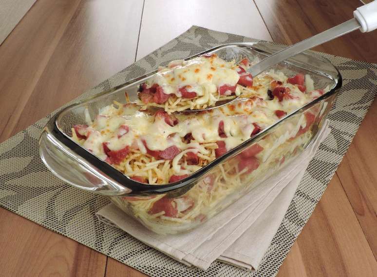 Batata gratinada com bacon &ndash; Foto: Divulga&ccedil;&atilde;o