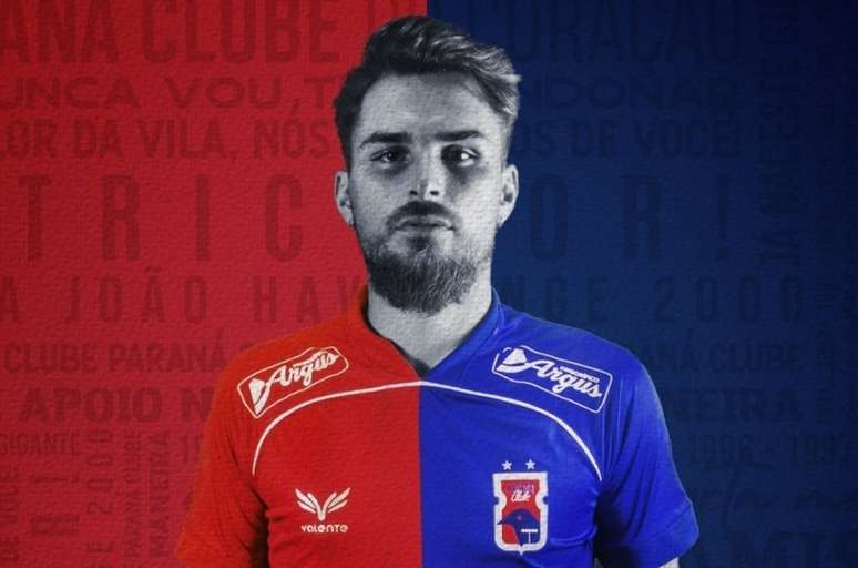 Jogador chegou ao clube no início de 2022 (Divulgação/Paraná Clube)