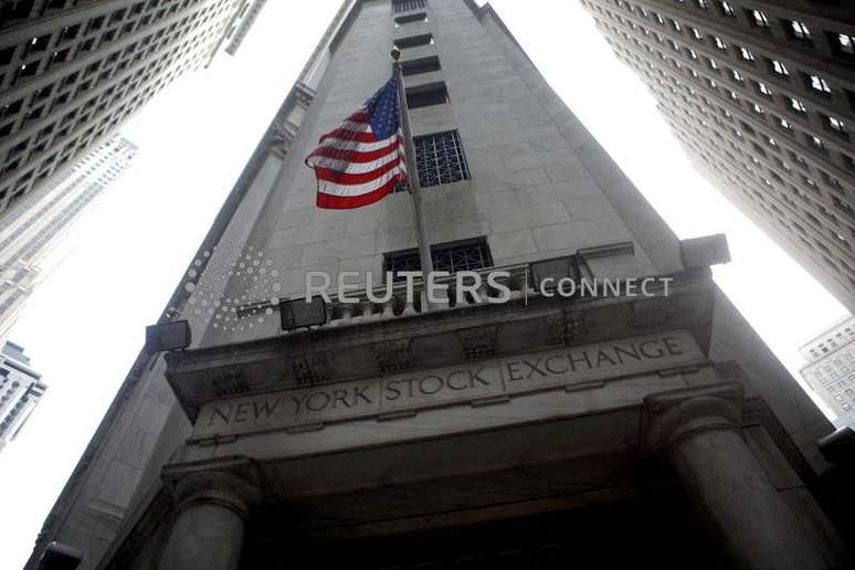 Fachada da Bolsa de Valores de Nova York
27/03/2009
REUTERS/Eric Thayer