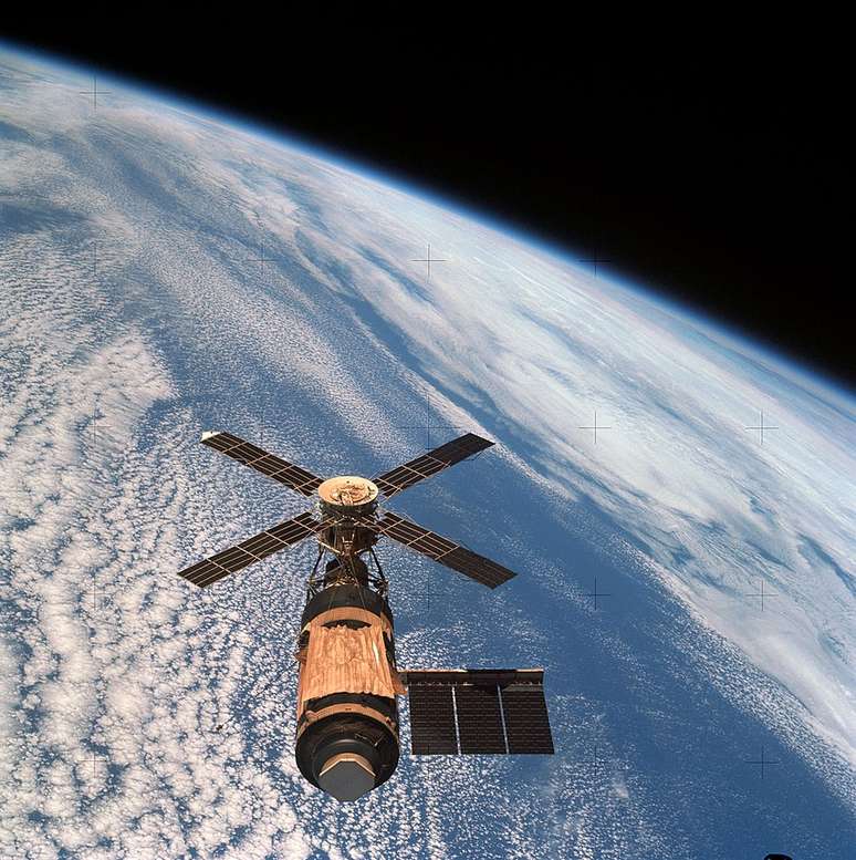 Skylab foi a primeira estação orbital da Nasa