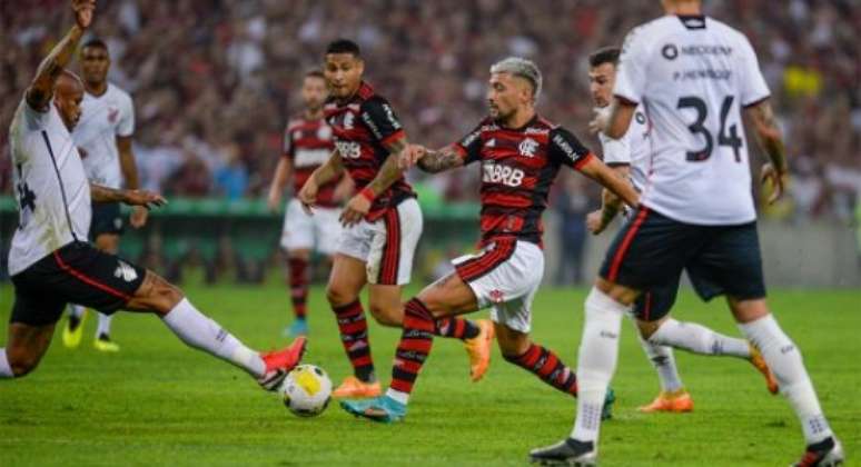 Flamengo ficou no empate com o Athletico (Foto: Alexandre Vidal / Flamengo)