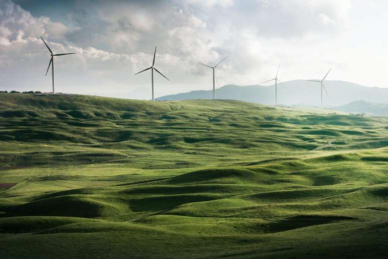 Energia eólica é uma das formas limpas de produzir o hidrogênio verde