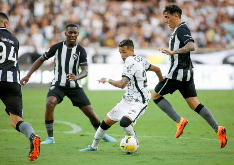 No único confronto entre os clubes em 2022, o Corinthians venceu o Fogão, no RJ (Foto: Rodrigo Coca/Ag.Corinthians)
