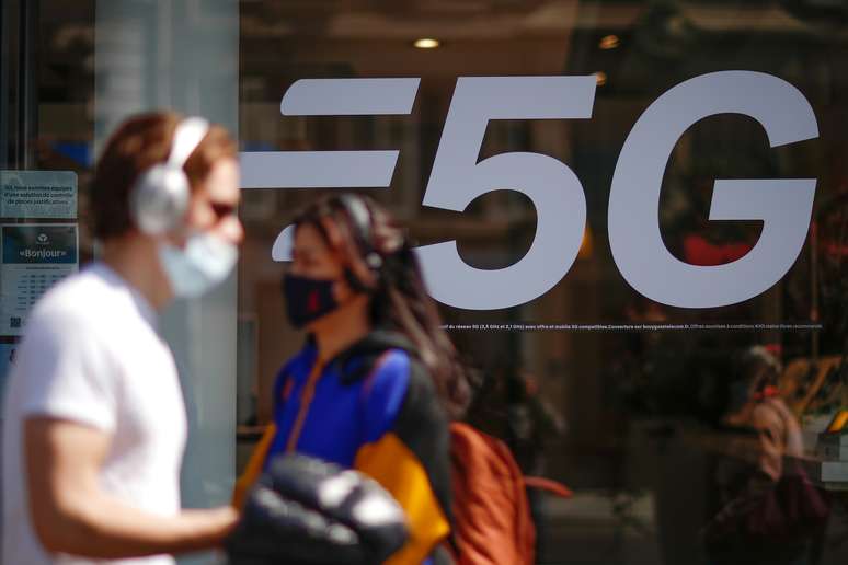 5G em Paris, na França