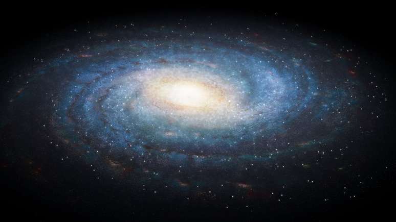 A Via Láctea tem até 400 bilhões de estrelas