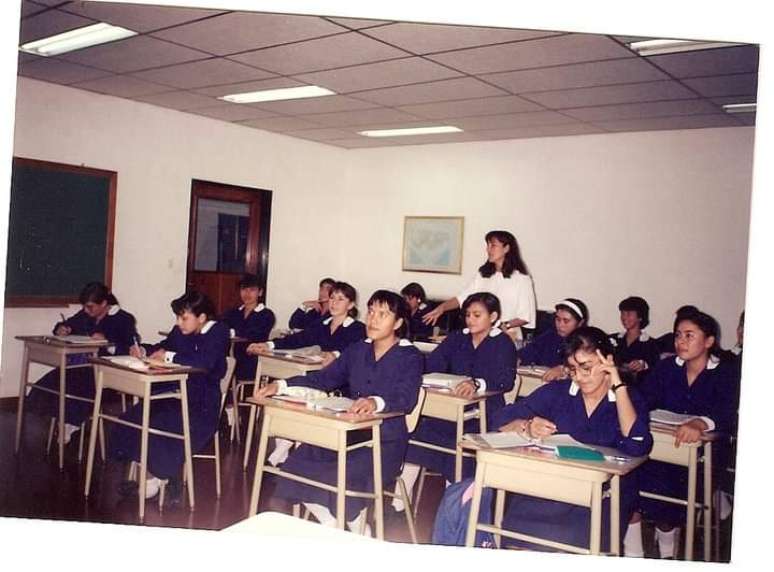 Aula no Instituto de Forma&ccedil;&atilde;o em Estudos Dom&eacute;sticos (ICIED) da Opus Dei, a 'escola de dom&eacute;sticas'