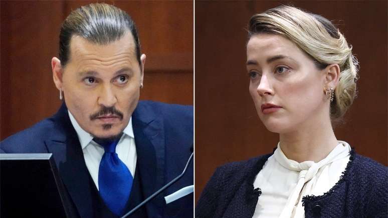 Johnny Depp e Amber Heard se envolveram em disputa judicial 