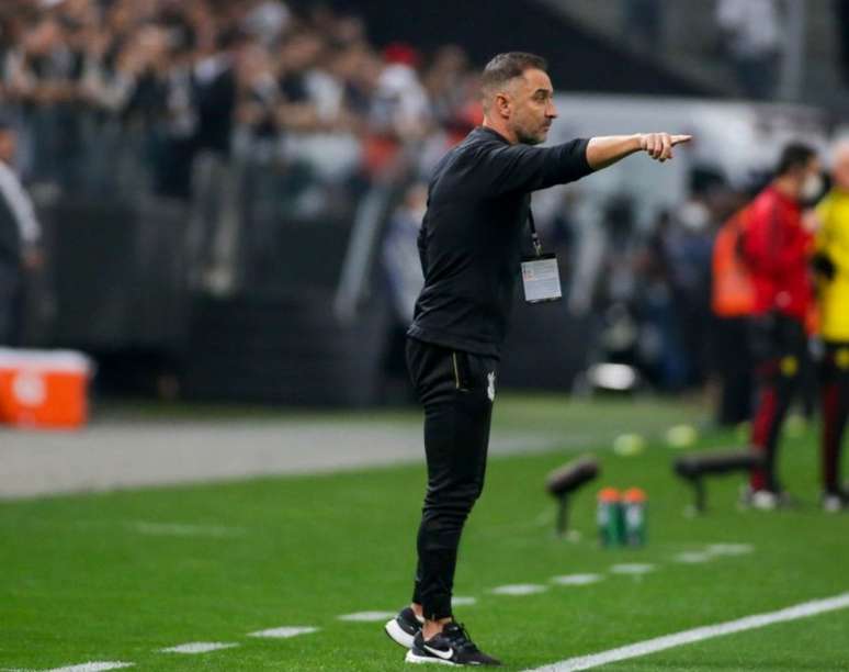 Vítor Pereira perdeu o primeiro jogo em casa pelo Corinthians (Foto: Rodrigo Coca/Ag.Corinthians)