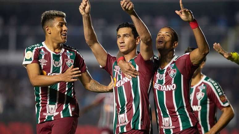 Ganso comandou o meio de campo do Fluminense no empate com o Santos, na Vila (Marcelo Gonçalves / Fluminense)