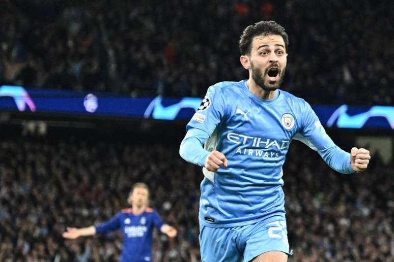 Bernardo Silva é alvo do Paris Saint-Germain (Foto: OLI SCARFF / AFP)