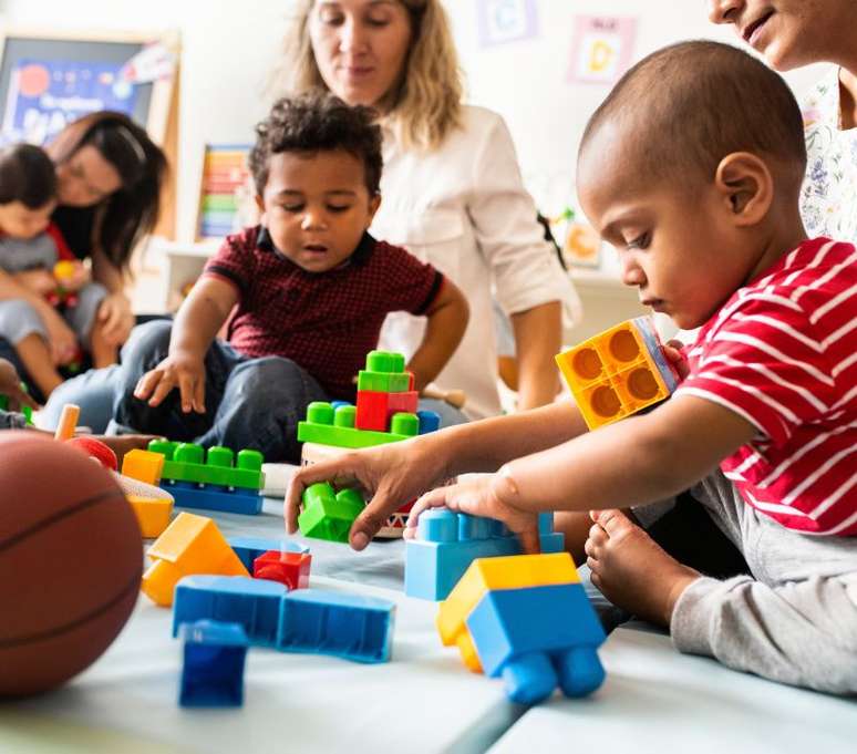 O contato com outras crian&ccedil;as estimula a imunidade - Shutterstock