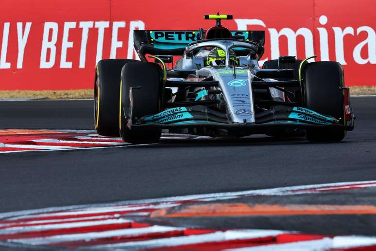 Lewis Hamilton foi o segundo colocado do GP da Hungria 