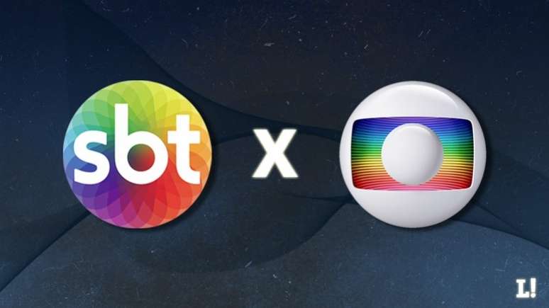 SBT e Globo travaram duelo na terça-feira e resultado foi bom para os dois lados (Foto: Arte Lance!)