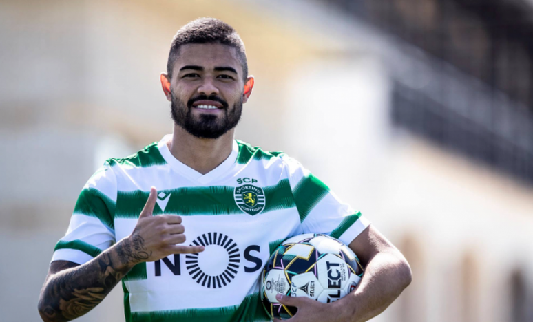 Palmeiras se reforça com o meia-atacante Bruno Tataba, ex-Sporting (Foto: Divulgação/Sporting)