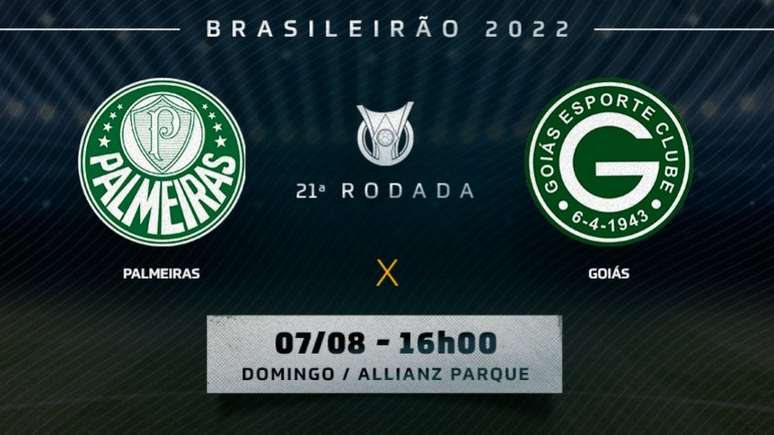 Palmeiras recebe o Goiás neste domingo visando se isolar na liderança do Brasileiro (Montagem LANCE!)