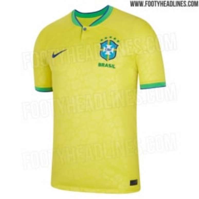 Supostas camisas do Brasil para a Copa do Mundo vazam na internet