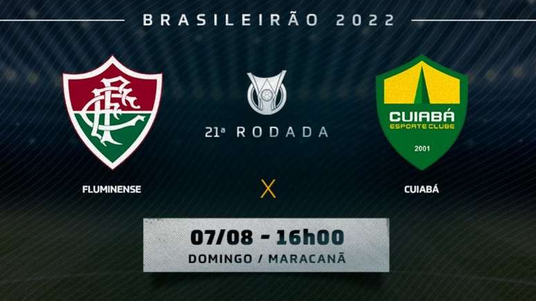 Fluminense e Cuiabá se enfrentam, às 16h, no Maracanã, pela 21ª rodada do Brasileirão (Montagem LANCE!)