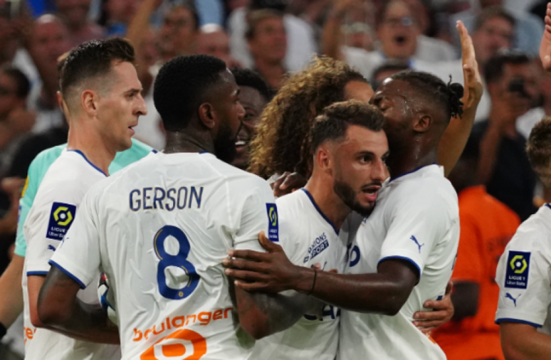 Marseille vence na sua estreia na Ligue 1 (Foto: Divulgação/Twitter @OM_portugues)