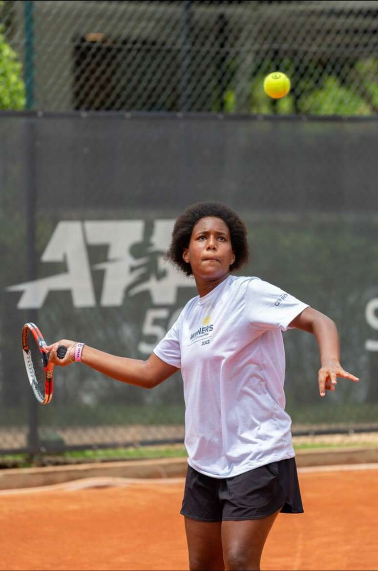 Lidiny Silva em ação no torneio