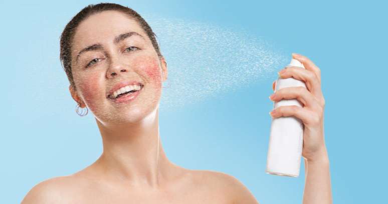 Com efeito calmante, a &aacute;gua termal &eacute; indicada para peles sens&iacute;veis 