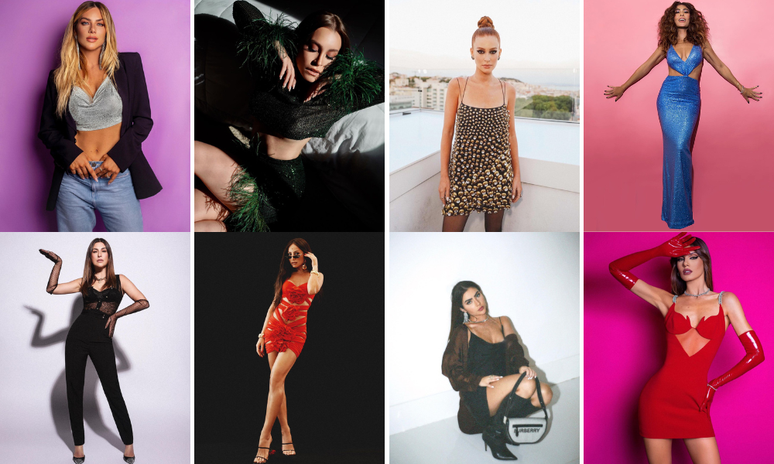 Famosas com pe&ccedil;as na est&eacute;tica night luxe 