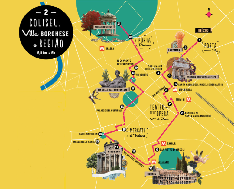 Roteiro Roma, It&aacute;lia