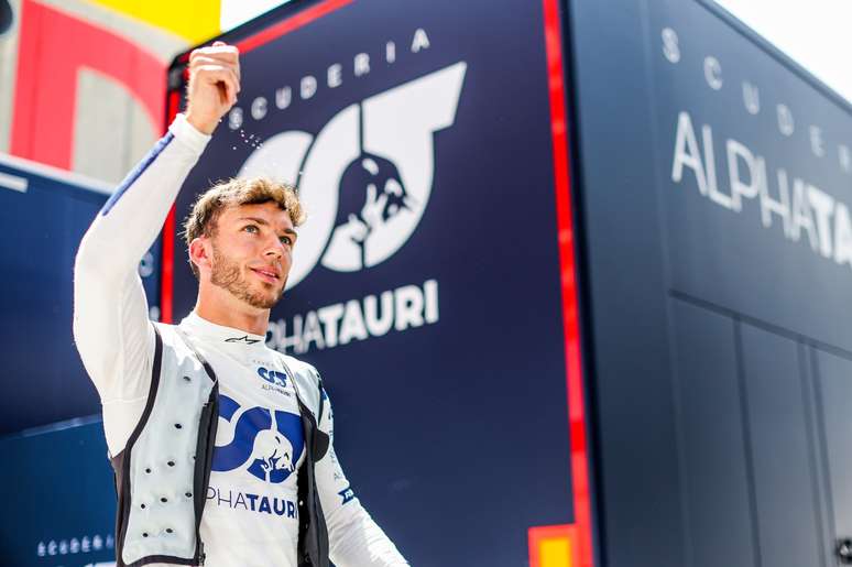 Pierre Gasly recebeu elogios de Daniel Ricciardo 