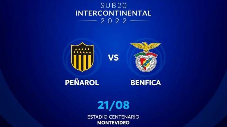 Peñarol e Benfica decidem o primeiro Mundial de Clubes Sub-20 (Foto: Divulgação / Conmebol)