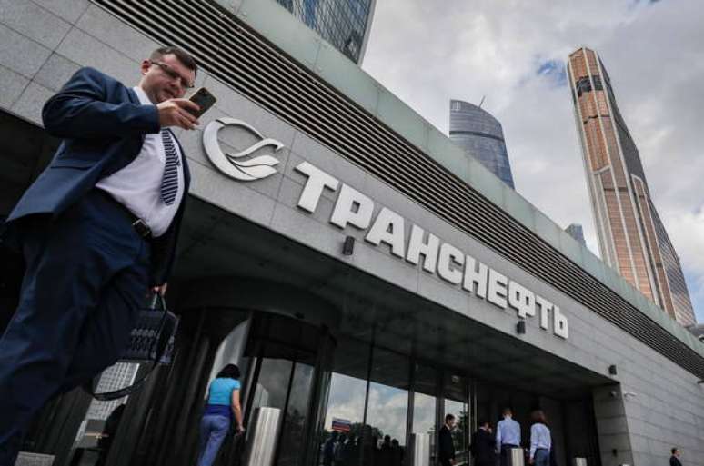 Sede da estatal russa Transneft em Moscou