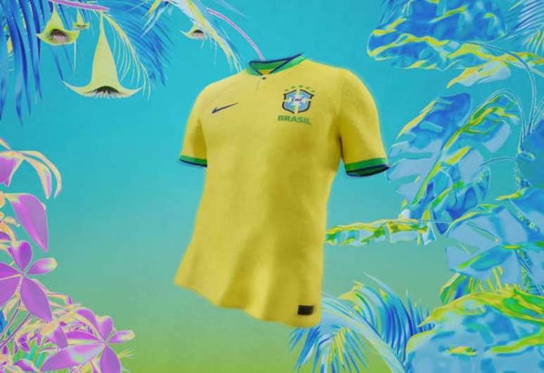 Camisas da seleção brasileira podem ser adquiridas no site da Nike