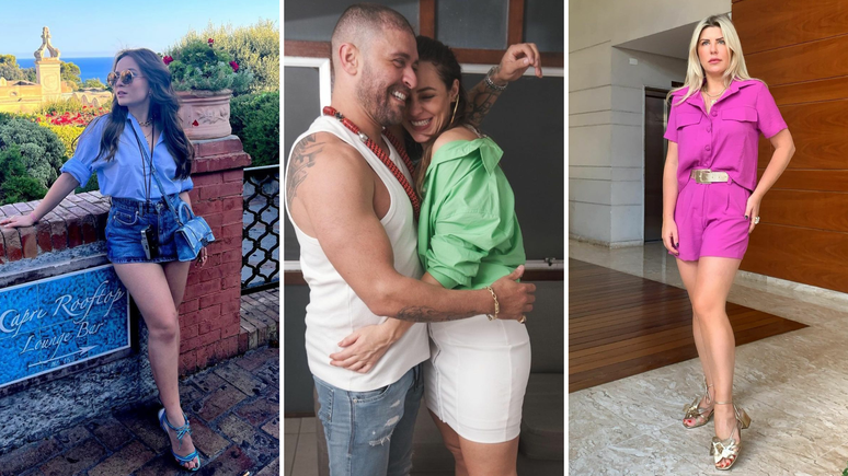 Famosas apostam em camisa colorida (Fotos: Instagram/Reprodu&ccedil;&atilde;o)