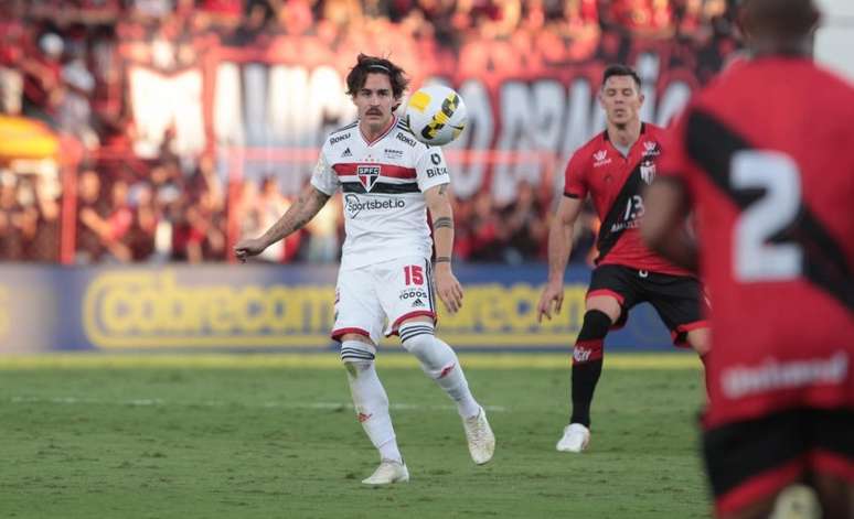Gabriel Neves tem tido bons jogos no São Paulo (Foto: Rubens Chiri/Saopaulofc.net)