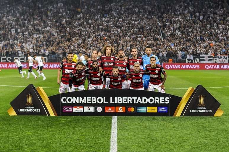 O Flamengo está na semifinal da Libertadores (Foto: Marcelo Cortes/Flamengo)