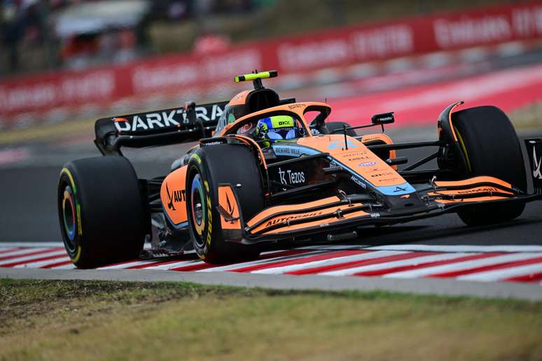 Lando Norris ficou em sétimo na Hungria 