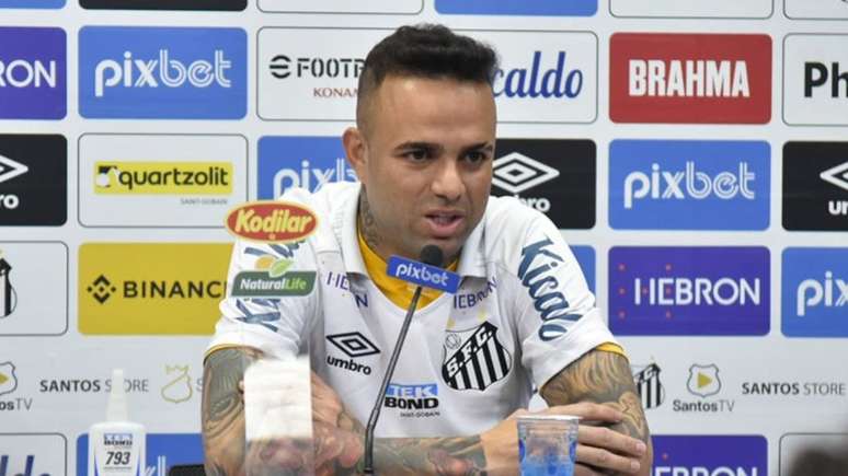 Luan conversou com Gabigol para falar sobre o Santos (Foto: Divulgação/Santos)