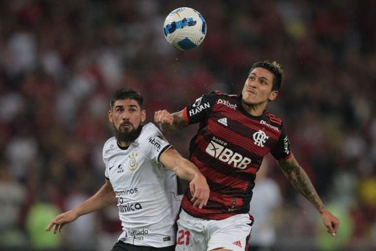 Corinthians foi eliminado pelo Flamengo na Libertadores (Foto: Carl DE SOUZA / AFP)