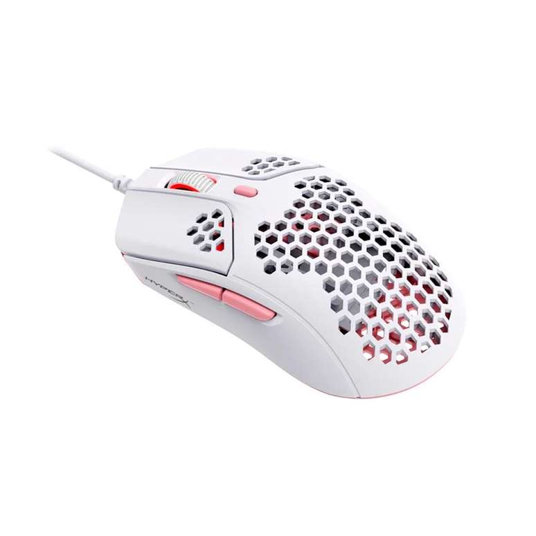 HyperX Pulsefire pesa apenas 50g e agora está disponível nas cores branco e rosa